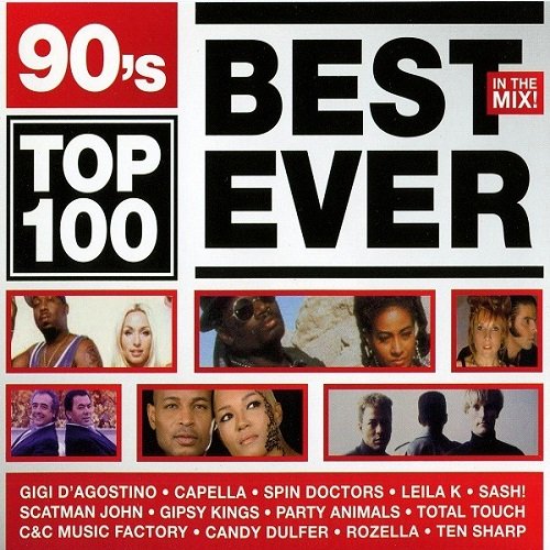 90's Top 100 Best Ever In The Mix. 3CD
