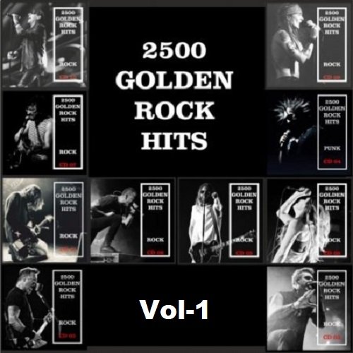 2500 Golden Rock Hits. Vol-1